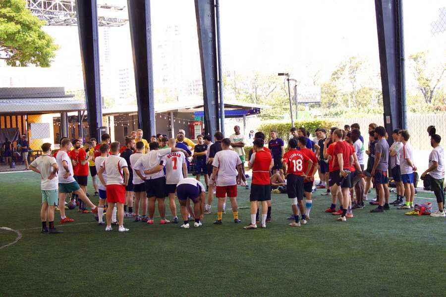 POLO Football Park Lumphini Pathum Wan - pickup football venue in Bangkok with artificial turf pitch